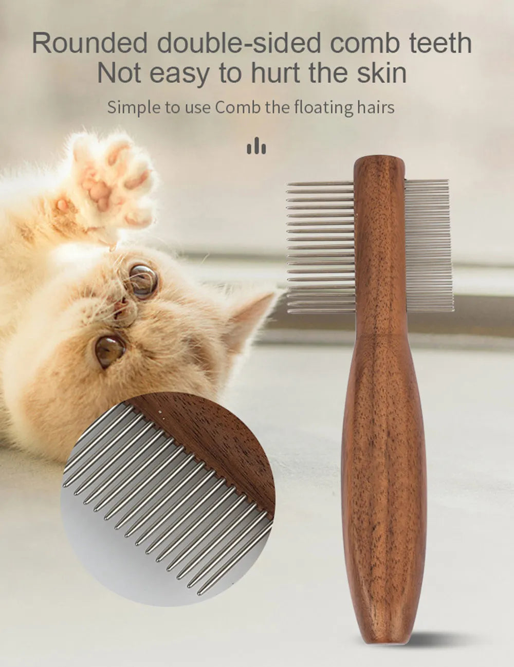 Pet Grooming Kit For Cats & Dogs Includes Detangling Comb Nail Clipper Brush Deshedding Comb Flea Comb Cat Grooming Bucket