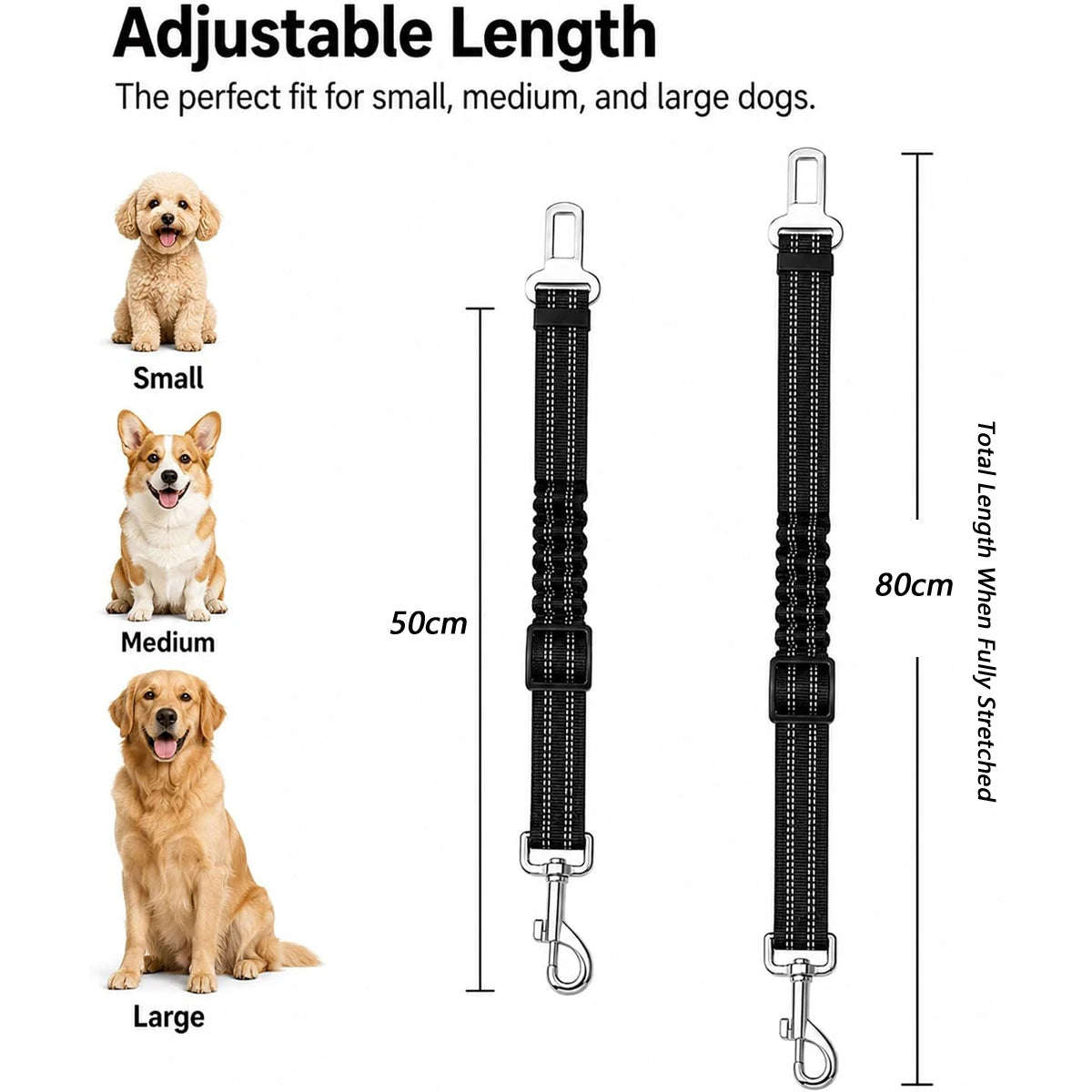 Pet Car Safety Belt Accessories for Dog Supplies Pets Collar Dogs Choker Small Breed Collars Harness Guard Things Puppy Big Home