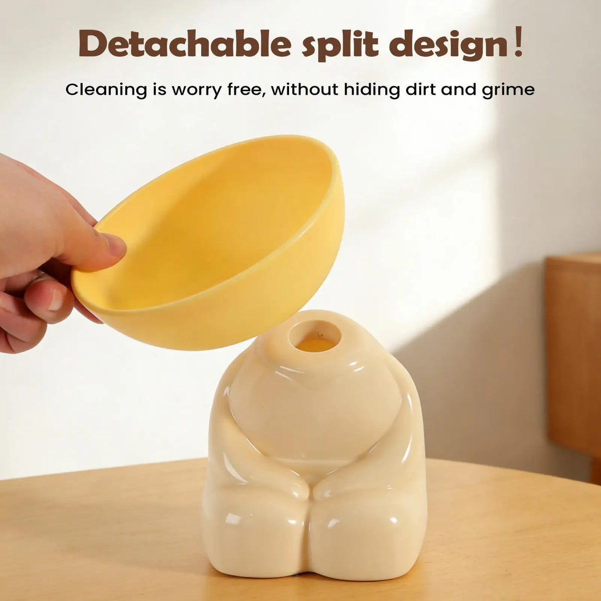 Cat Feeding Bowls Dog Food Bowl Raised Food Feeding Dish for Pet Non-Slip Pet Feeder for Kitchen Vacation Apartment Indoor