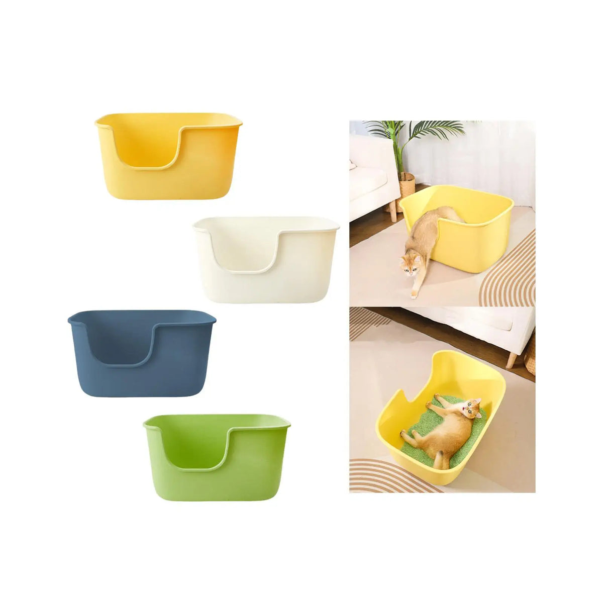 Pet Litter Trays are an essential choice for creating a clean, comfortable, and convenient space for your cat’s everyday needs.