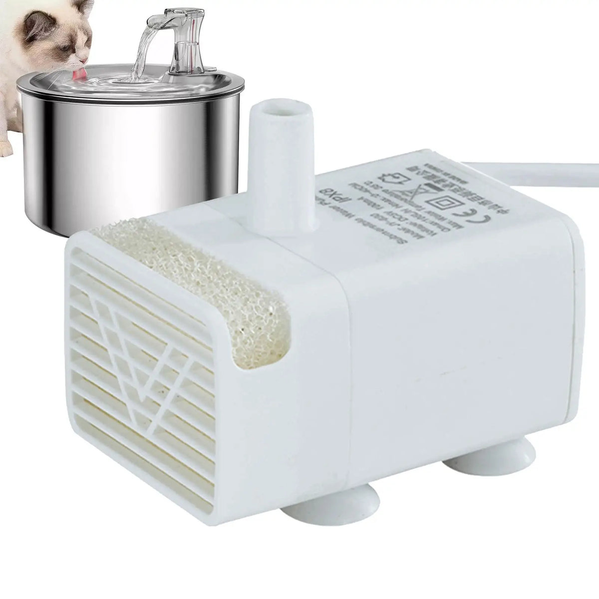 Pet Cat Water Fountain Pump Replacement
