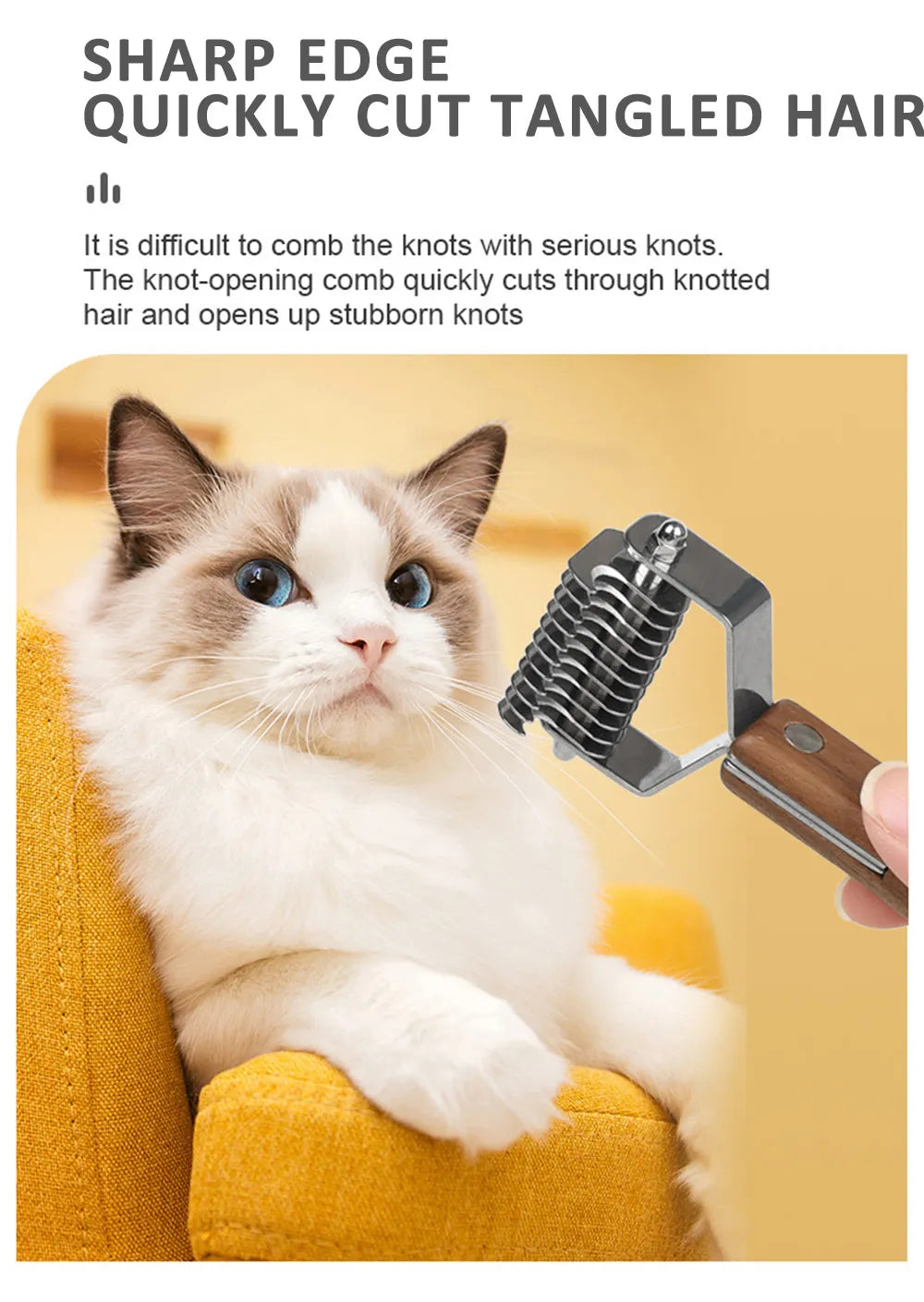 Pet Grooming Kit For Cats & Dogs Includes Detangling Comb Nail Clipper Brush Deshedding Comb Flea Comb Cat Grooming Bucket