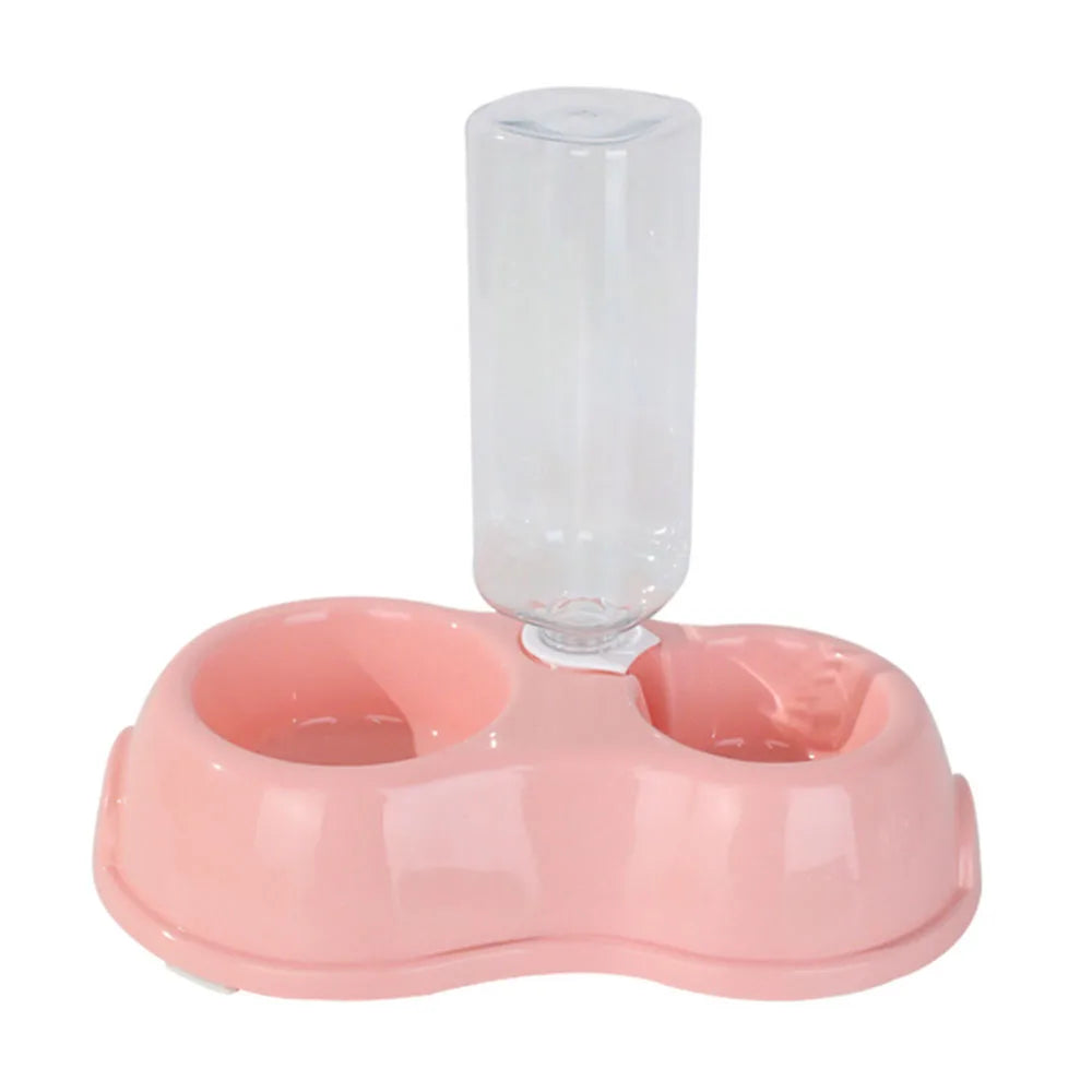 2-in-1 Pet Water Dispenser & Bowl - Dual-Use Feeding Tool for Cats and Dogs, Pet Supplies