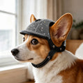 Pet Safety Helmet for Dogs Cats, Hard‑Shell Small Pet Riding Helmet, Protective Cap for Bicycle Motorcycle Outdoor Travel, Comfo