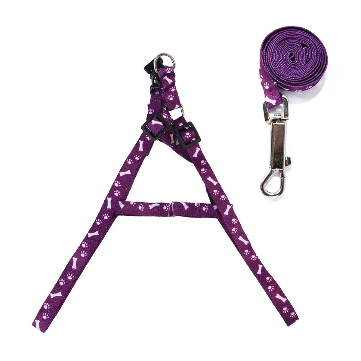 Cheap Small Dog Leash Puppy Leashes Teddy Pet Leash And Harness Set Cute Lead Rope Set Cat Kitten Leash Pet Things Decoration