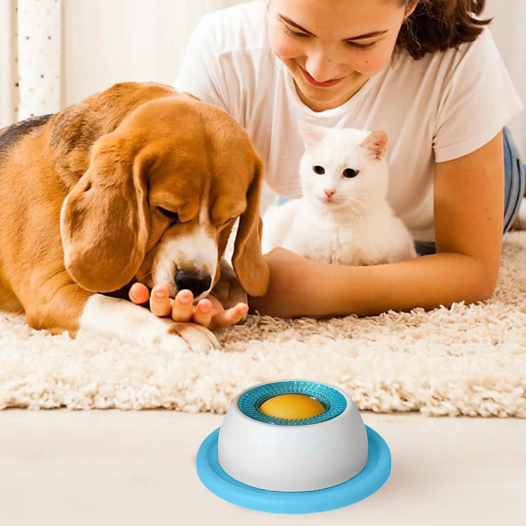 New Dog supplies Anti-overturning Pet toys anti-greedy bite-resistant anti-boring artifact kittens cats dog licking supplies