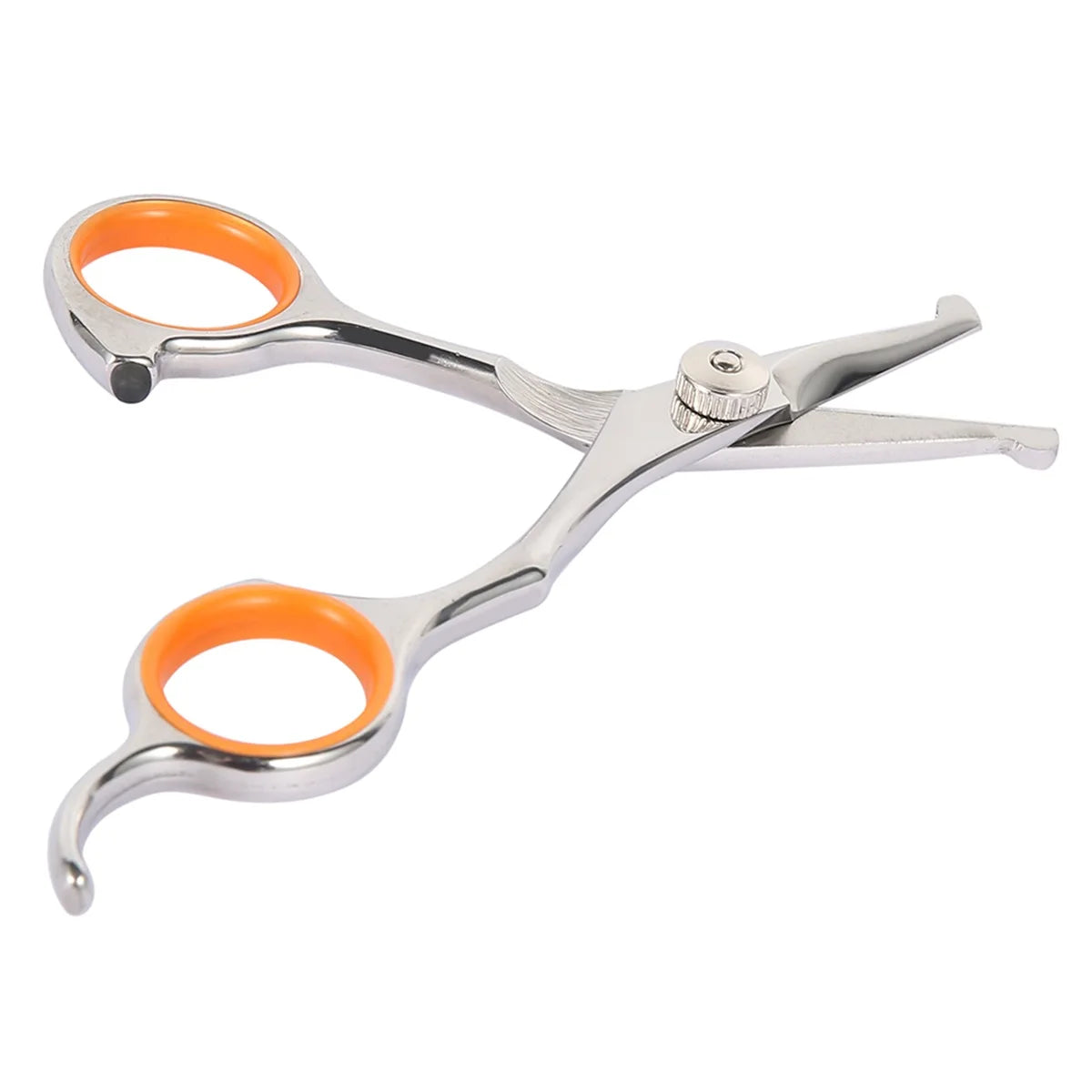 Pet Grooming Scissors Round Tip Dog/Cats Grooming Shears Pet Body Fur Thinning Shears Edge Trimming Hairdressing Cutting Tools