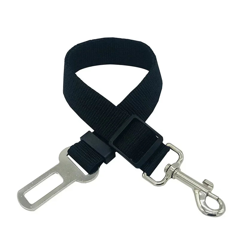 Pet dog Car Safety Buckle Pet Safety Belt Suitable for Small and Medium sized Dogs Adjustable Long and Short Pet Out Supplies