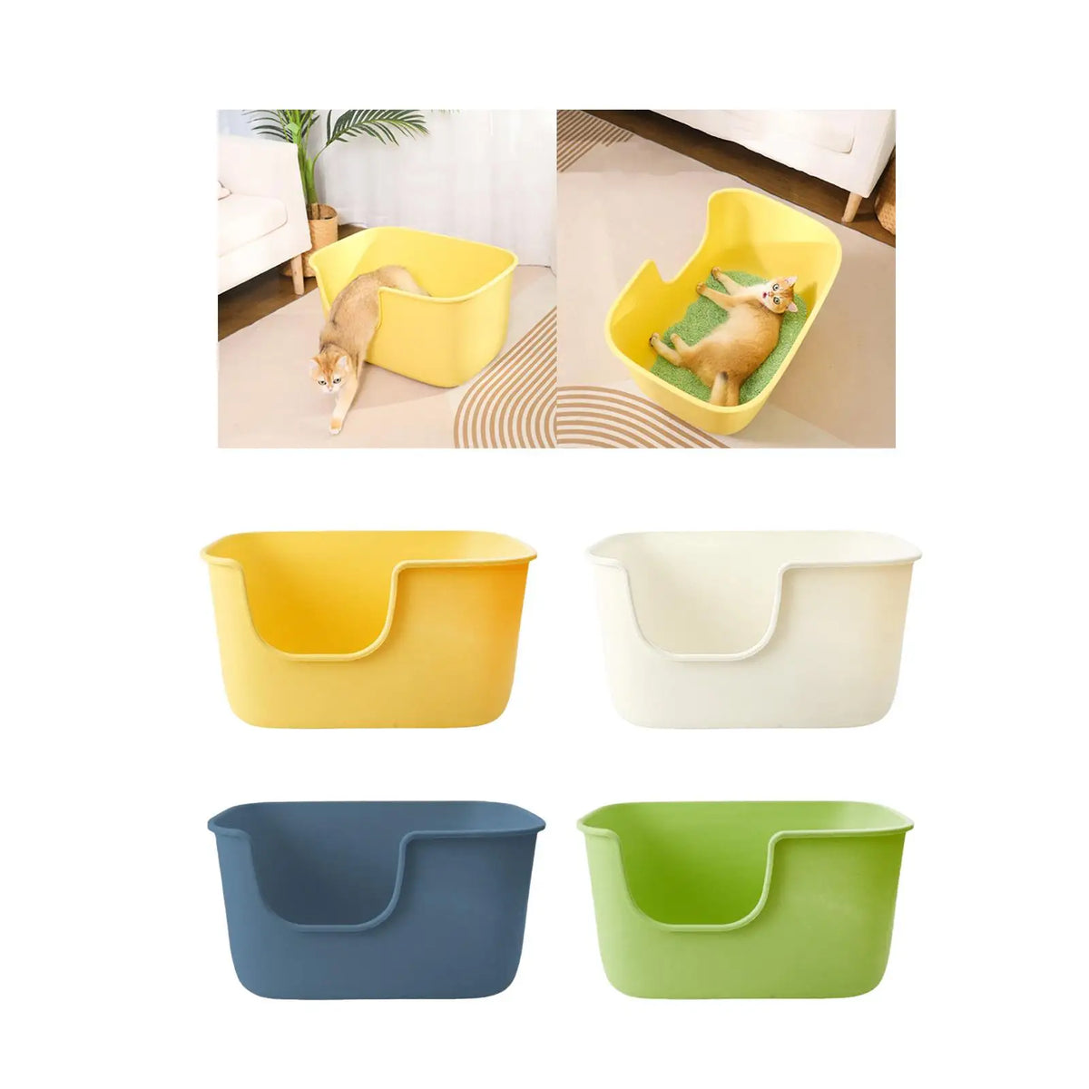 Pet Litter Trays are an essential choice for creating a clean, comfortable, and convenient space for your cat’s everyday needs.