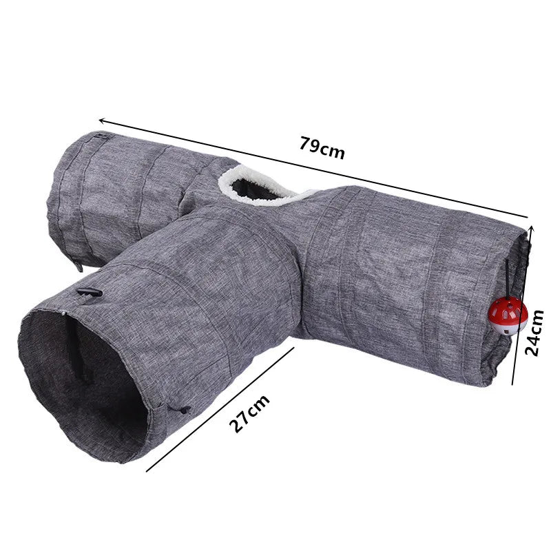 Dog Bed for Sleeping, Four‑Season Universal Pet Mat with Removable Washable Cover, Bite‑Resistant Cat Bed Cushion, Self‑Play Int