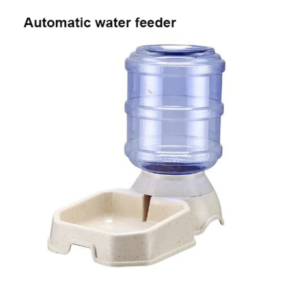 High Capacity Dog Automatic Feeders 5 Colors Plastic Water Bottle Cat Bowl 21*32.5*31cm Feeding and Drinking Tool
