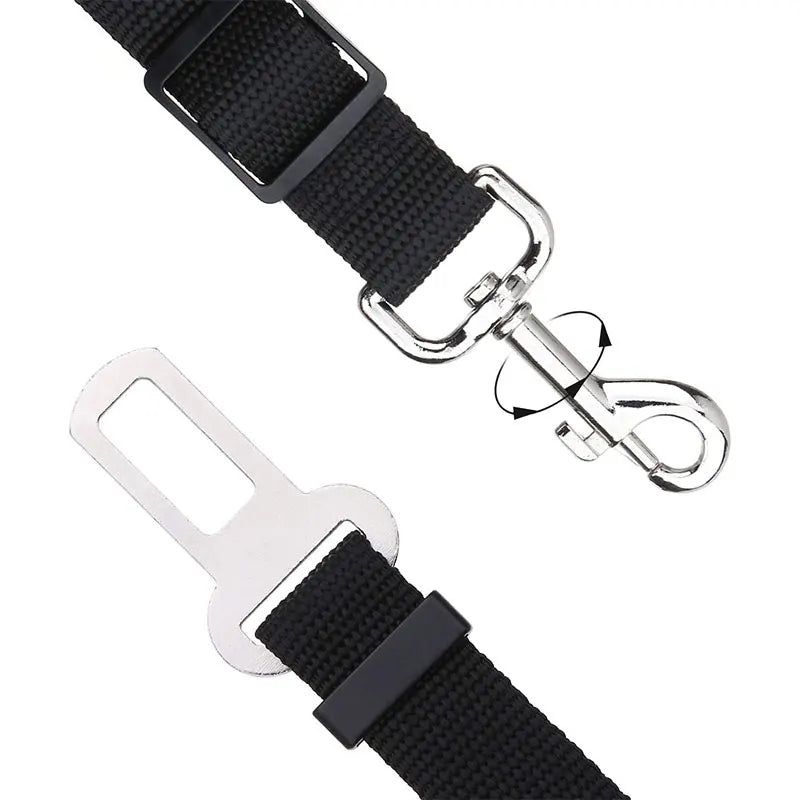 Pet dog Car Safety Buckle Pet Safety Belt Suitable for Small and Medium sized Dogs Adjustable Long and Short Pet Out Supplies