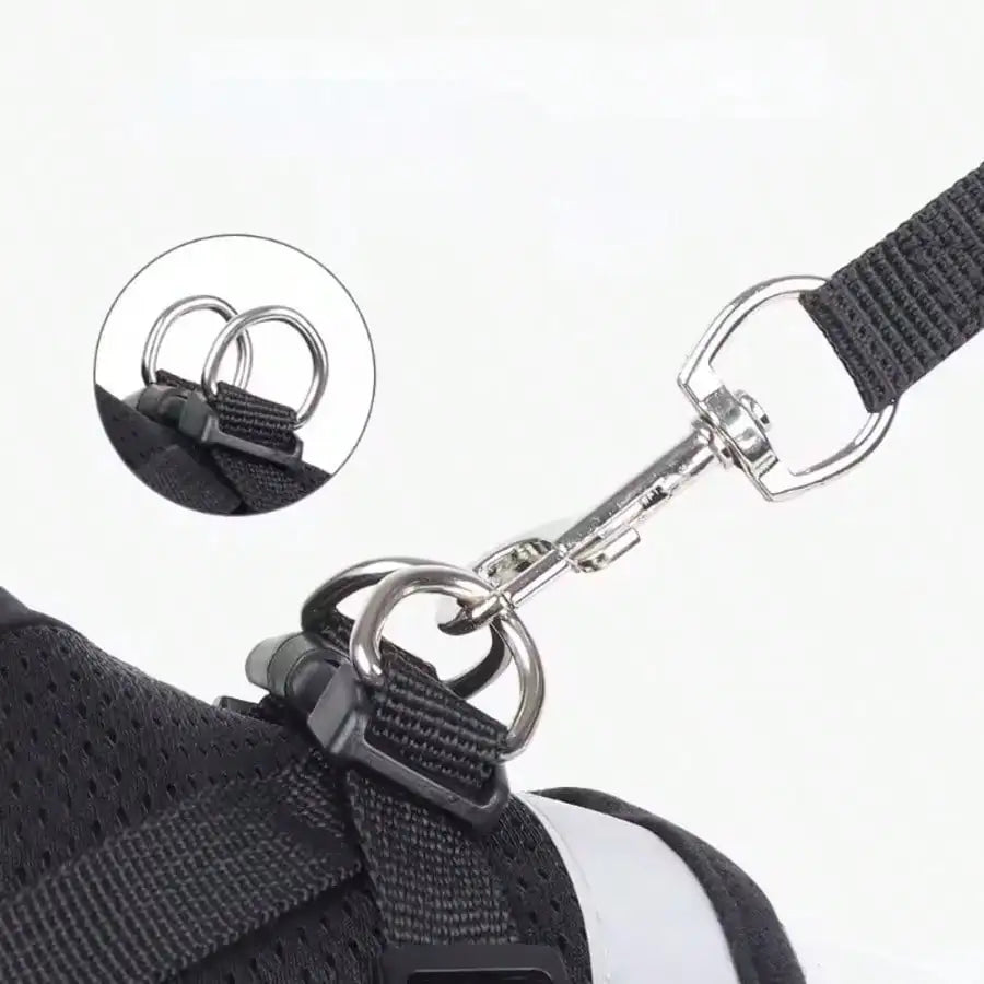 Pet Leash Undershirt Harnesses Mesh Breathable Adjustable Easy Control Reflective Undersh Medium Pet Accesrt Dog Harness Collar