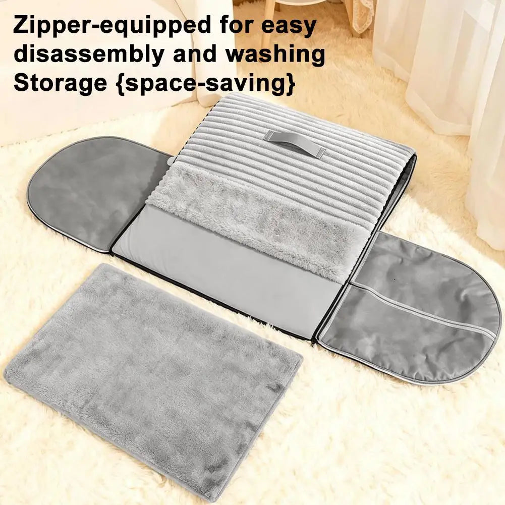 Pet Bed House Cushion Suitable for Small Medium Large Pets Foldable Pet House Removable Washable Cat Bed Indoor Warm Doghouse ﻿