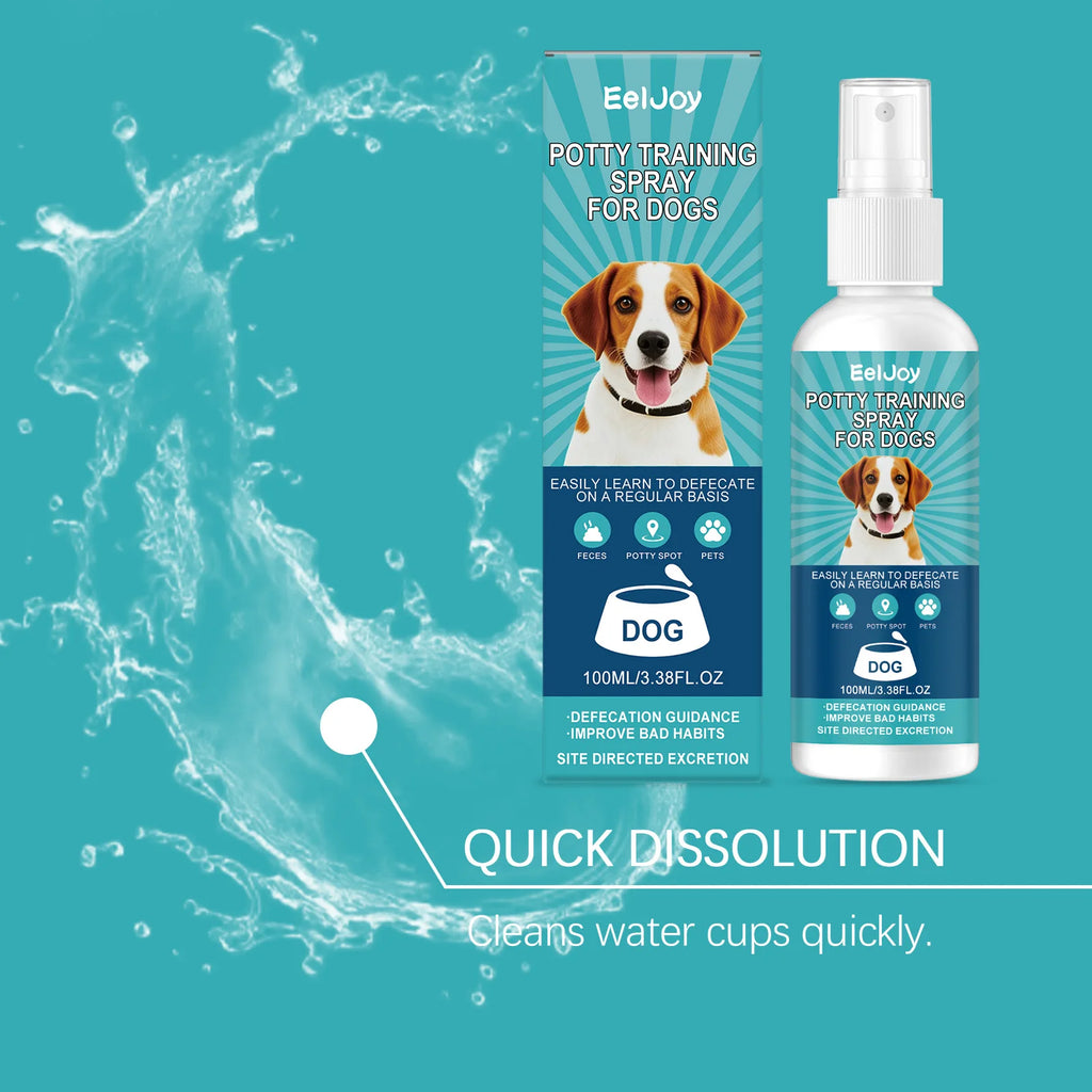 Dog Potty Training Spray Puppy Toilet Training Inducer Effective Positioning Defecation Guide Safe Pet Potty Training Aid Spray
