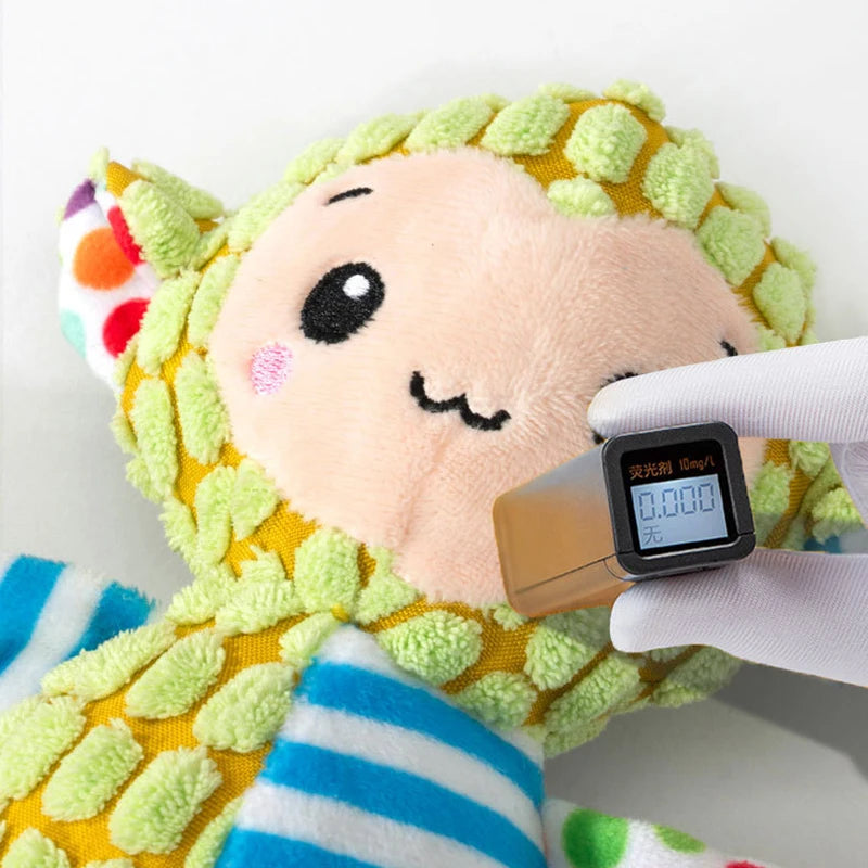 Pet Plush Toy Cat Dog Puzzle Toy Cute Animals Bite Resistant