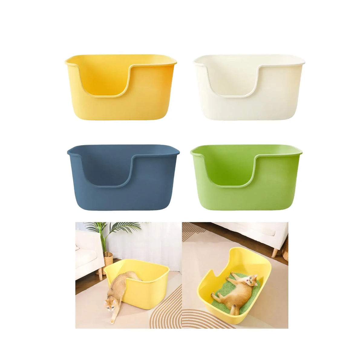 Pet Litter Trays are an essential choice for creating a clean, comfortable, and convenient space for your cat’s everyday needs.