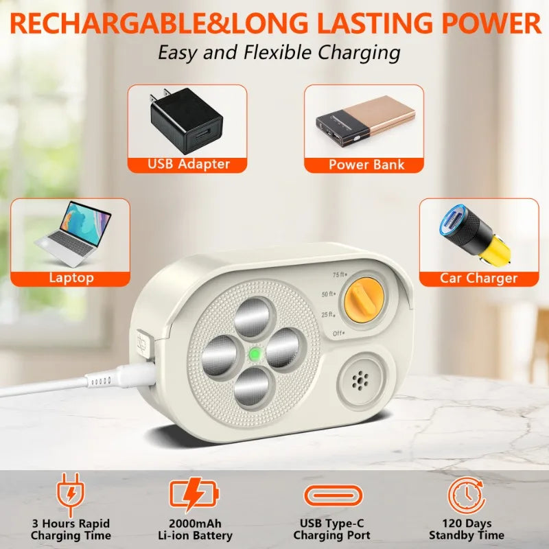 Pet Ultrasonic Anti-barking Device Supplies Charging Anti-disturbance Safety Training Indoor Outdoor Accessories Pet Products