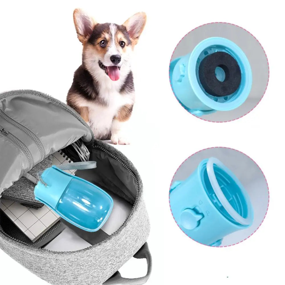 Pet Supplies 300ml Pet Dog Water Bottle Portable Leakproof Pet Walking Feeder Foldable Pet Water Dispenser Drinking