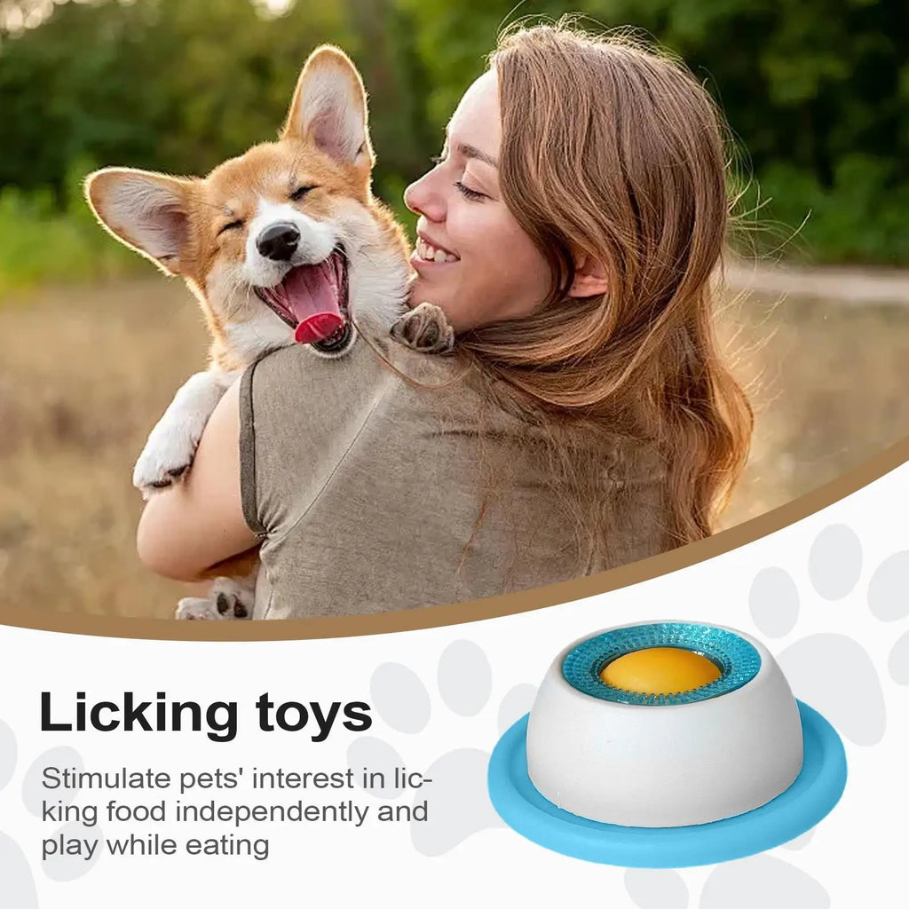New Dog supplies Anti-overturning Pet toys anti-greedy bite-resistant anti-boring artifact kittens cats dog licking supplies