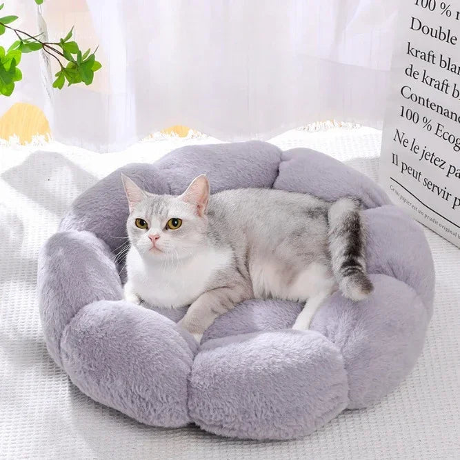Comfortable Sleep Pet Bed Unique Flower-Shaped for Indoor and Outdoor Use Dog Mat Dog Beds for Large Dogs, Suitable For Winter
