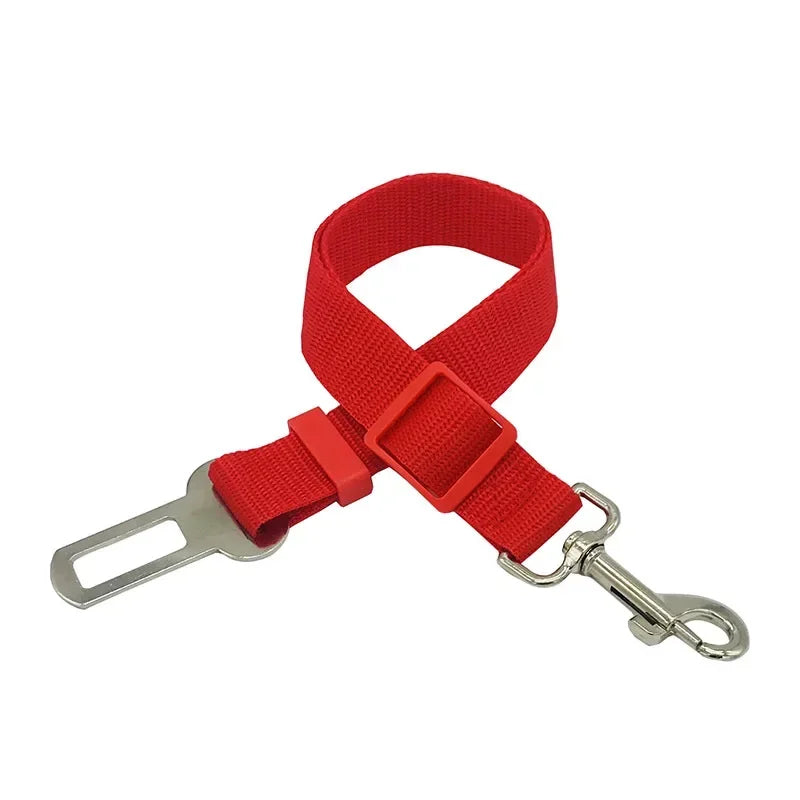 Pet dog Car Safety Buckle Pet Safety Belt Suitable for Small and Medium sized Dogs Adjustable Long and Short Pet Out Supplies