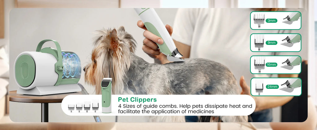 Pet Grooming Kits Cat Hair Remover Brush Comb Dog Nail Clipper Grinder Tool for Pet Cleaning Grooming Products