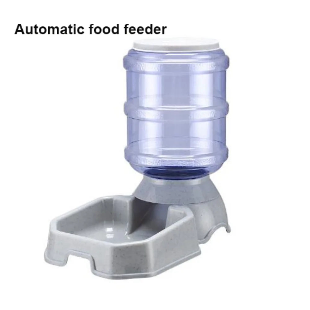 High Capacity Dog Automatic Feeders 5 Colors Plastic Water Bottle Cat Bowl 21*32.5*31cm Feeding and Drinking Tool