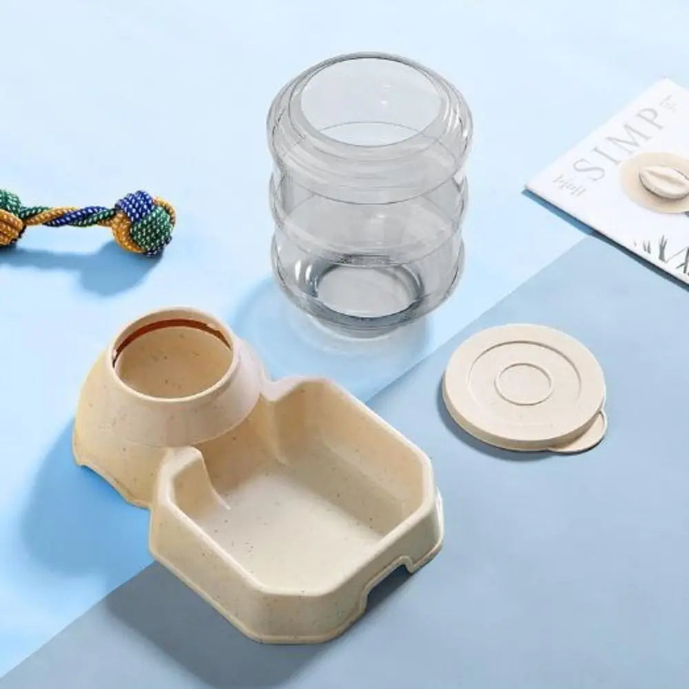 High Capacity Dog Automatic Feeders 5 Colors Plastic Water Bottle Cat Bowl 21*32.5*31cm Feeding and Drinking Tool