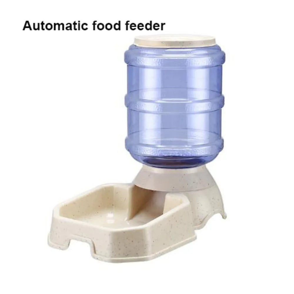 High Capacity Dog Automatic Feeders 5 Colors Plastic Water Bottle Cat Bowl 21*32.5*31cm Feeding and Drinking Tool