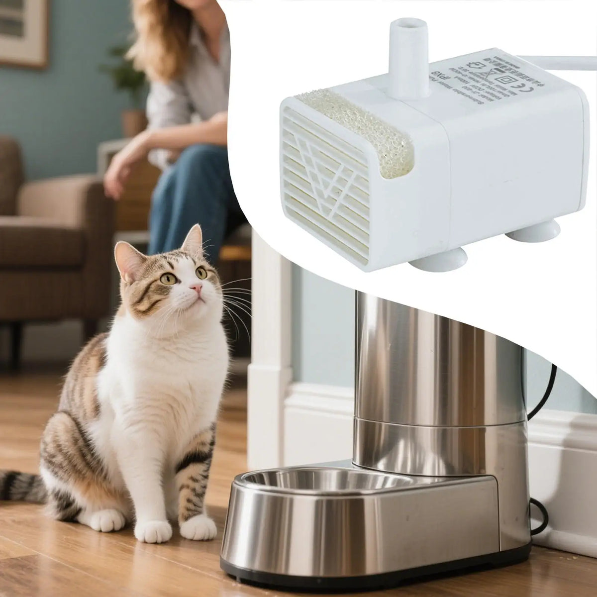 Pet Cat Water Fountain Pump Replacement