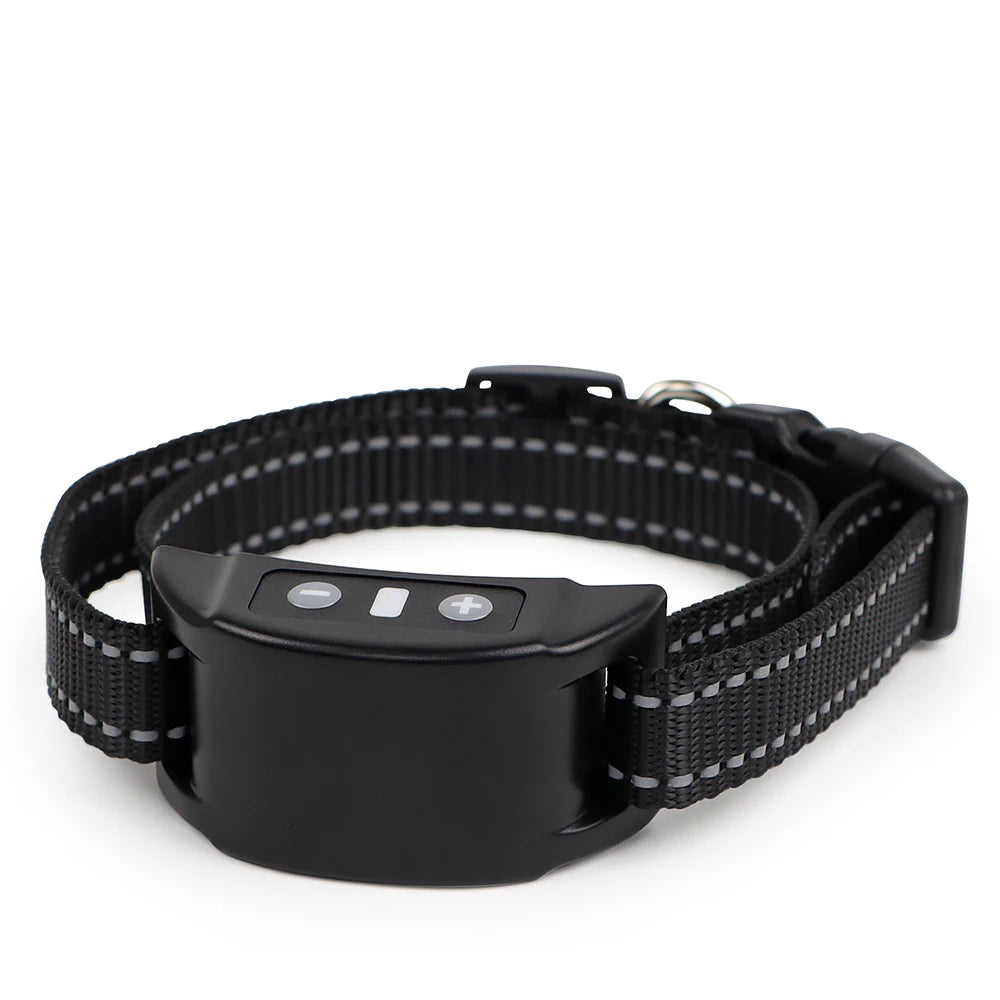 Pet Dog Training Collars Auto Anti-Bark Collar USB Rechargeable 7 Intensities Safety Static Shock Humane Sound Sensor