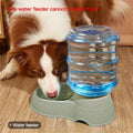 Pet Dog and Cat Water Feeding and Feeder Can Be Large Capacity Automatic Water Storage Water Feeder and Feeder