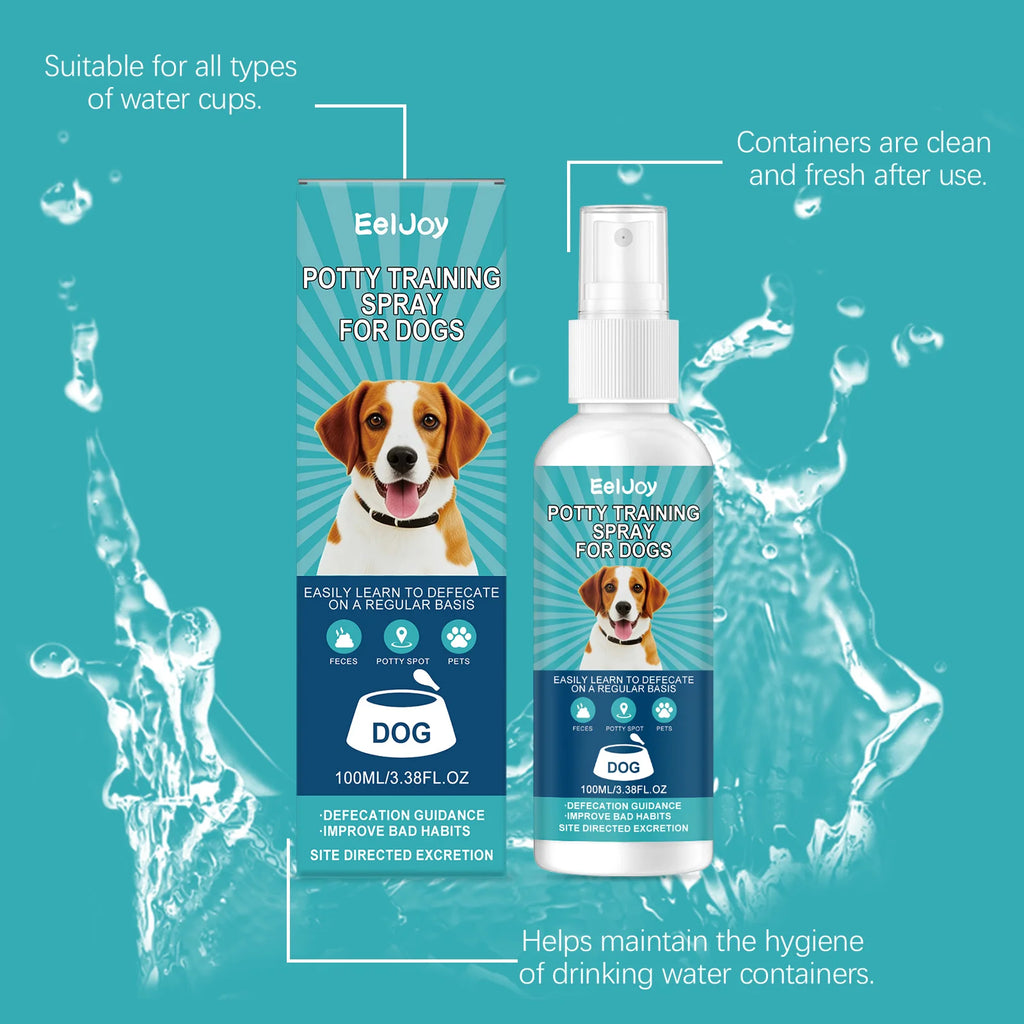 Dog Potty Training Spray Puppy Toilet Training Inducer Effective Positioning Defecation Guide Safe Pet Potty Training Aid Spray