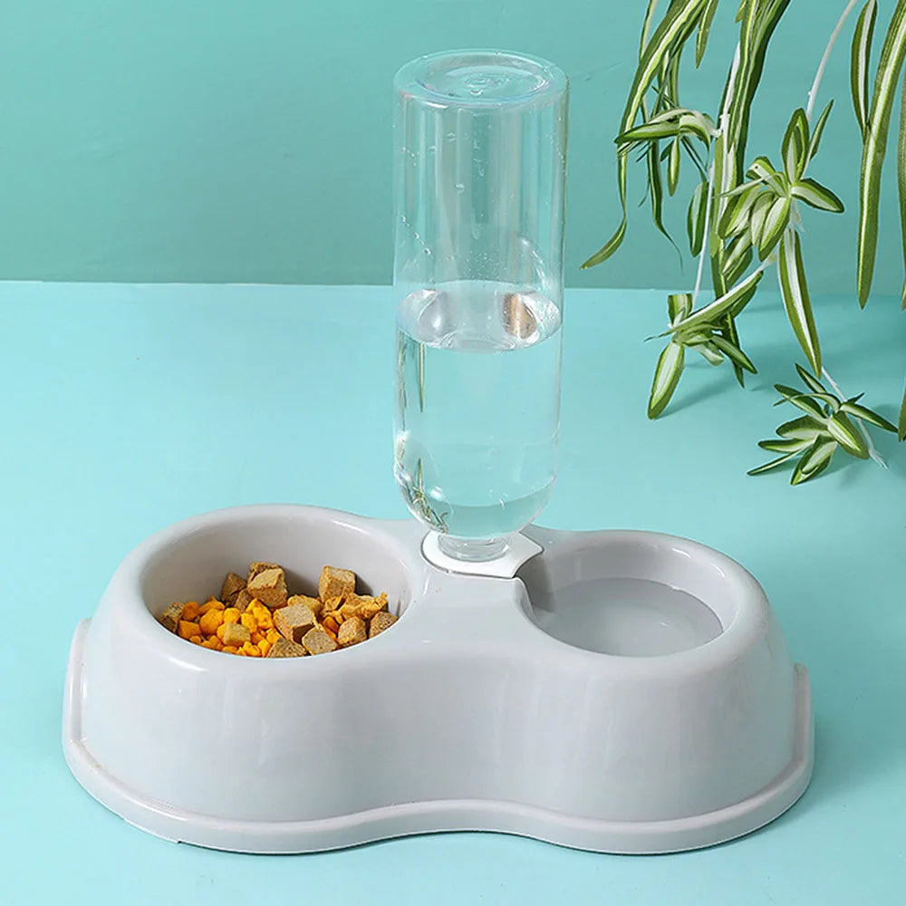 2-in-1 Pet Water Dispenser & Bowl - Dual-Use Feeding Tool for Cats and Dogs, Pet Supplies