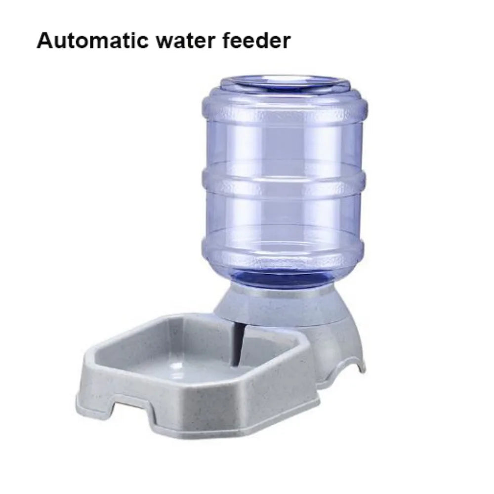 High Capacity Dog Automatic Feeders 5 Colors Plastic Water Bottle Cat Bowl 21*32.5*31cm Feeding and Drinking Tool