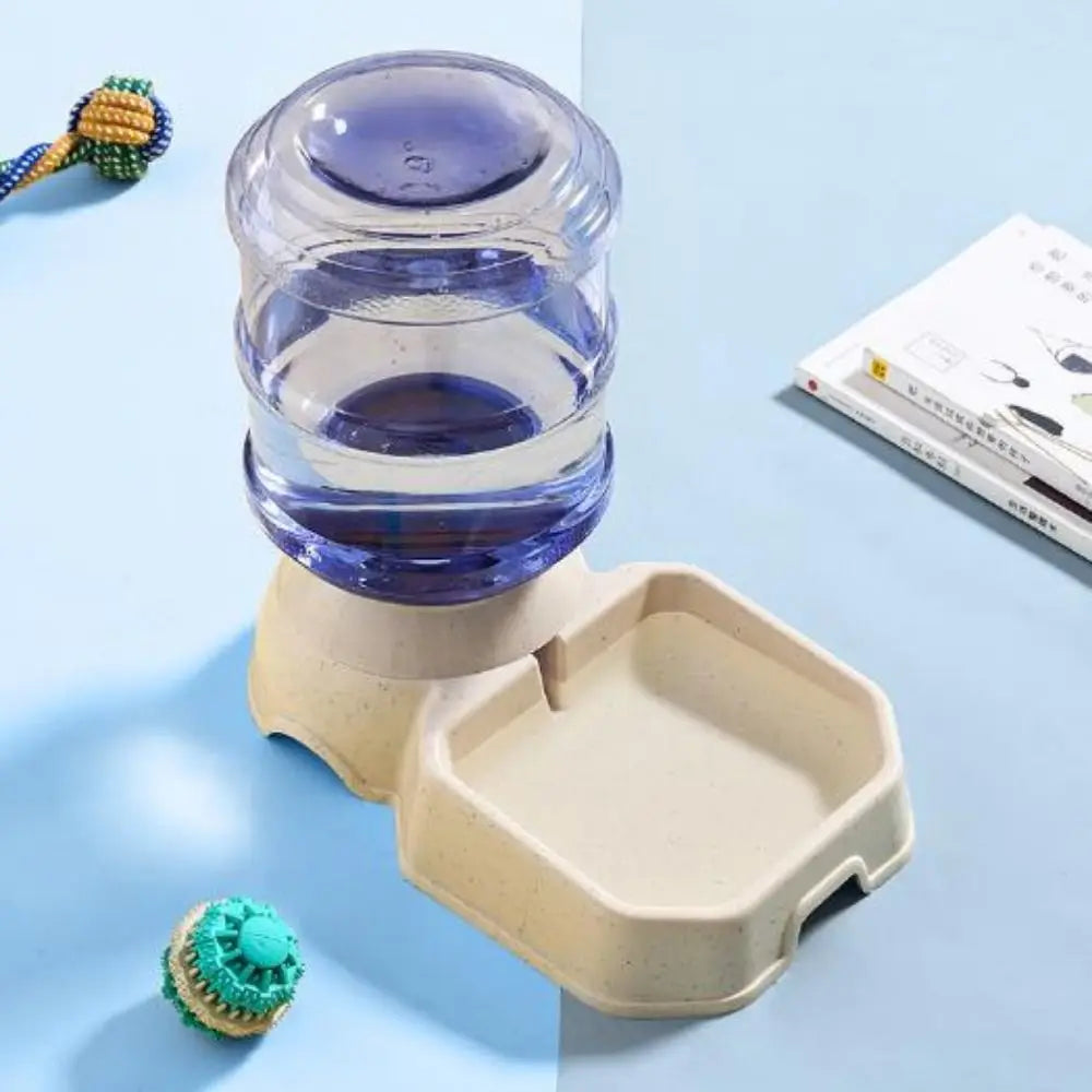 High Capacity Dog Automatic Feeders 5 Colors Plastic Water Bottle Cat Bowl 21*32.5*31cm Feeding and Drinking Tool