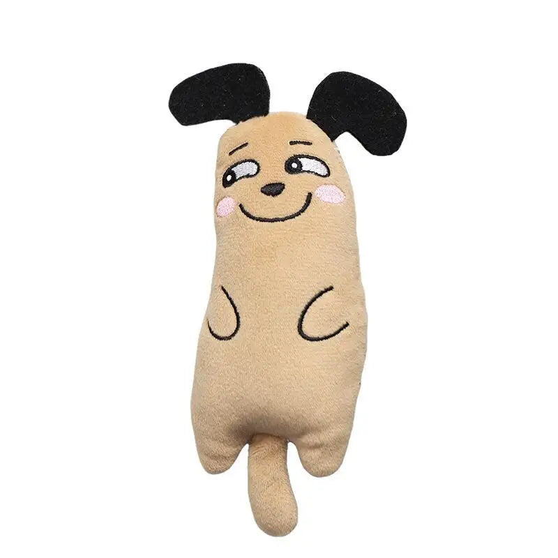 Cat Dog Mouse Crinkle Kicker Plush Toy  Soft Stuffed Animal 16cm Cute Animal Plushie Gift